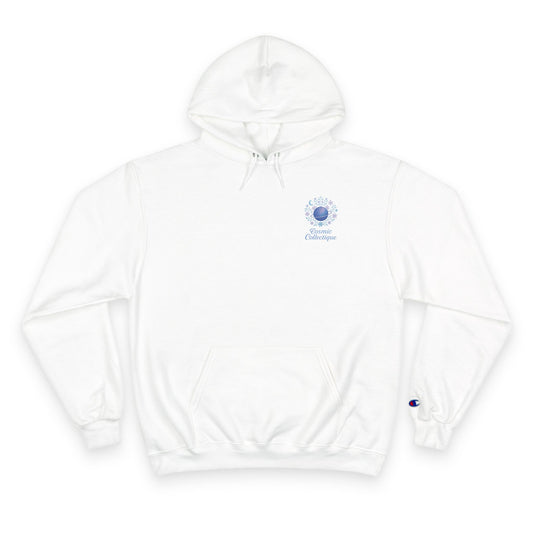 Cosmic Collective Hoodie - Unisex Champion Sweatshirt, Trendy Graphic Pullover, Space Lover Gift, Astrology Apparel, Everyday Comfort